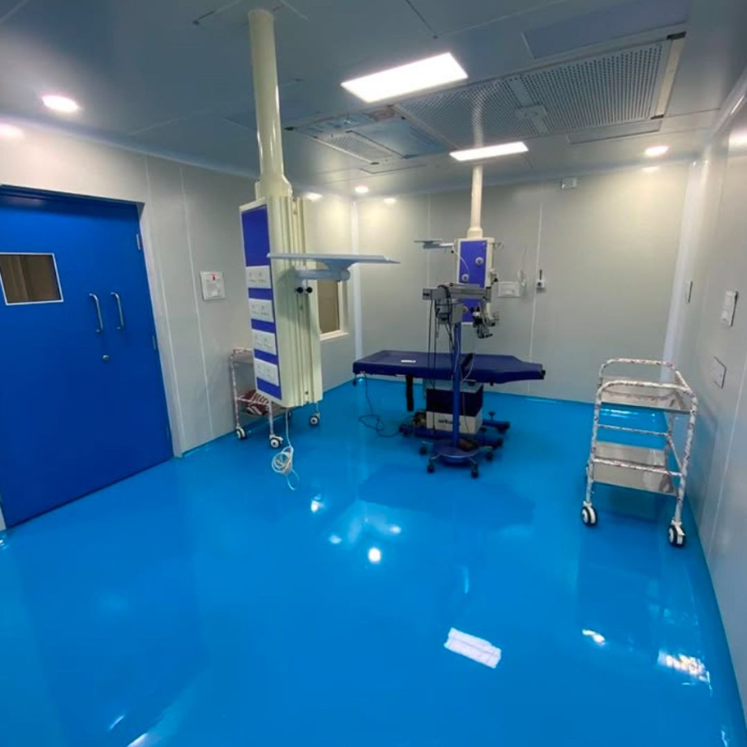Hyderabad's first ductless modular AHU operation theatre at Dr. Kulsum's Eye Care Centre